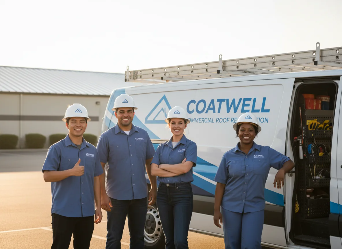 Commercial roof coating company in Holcomb, MS